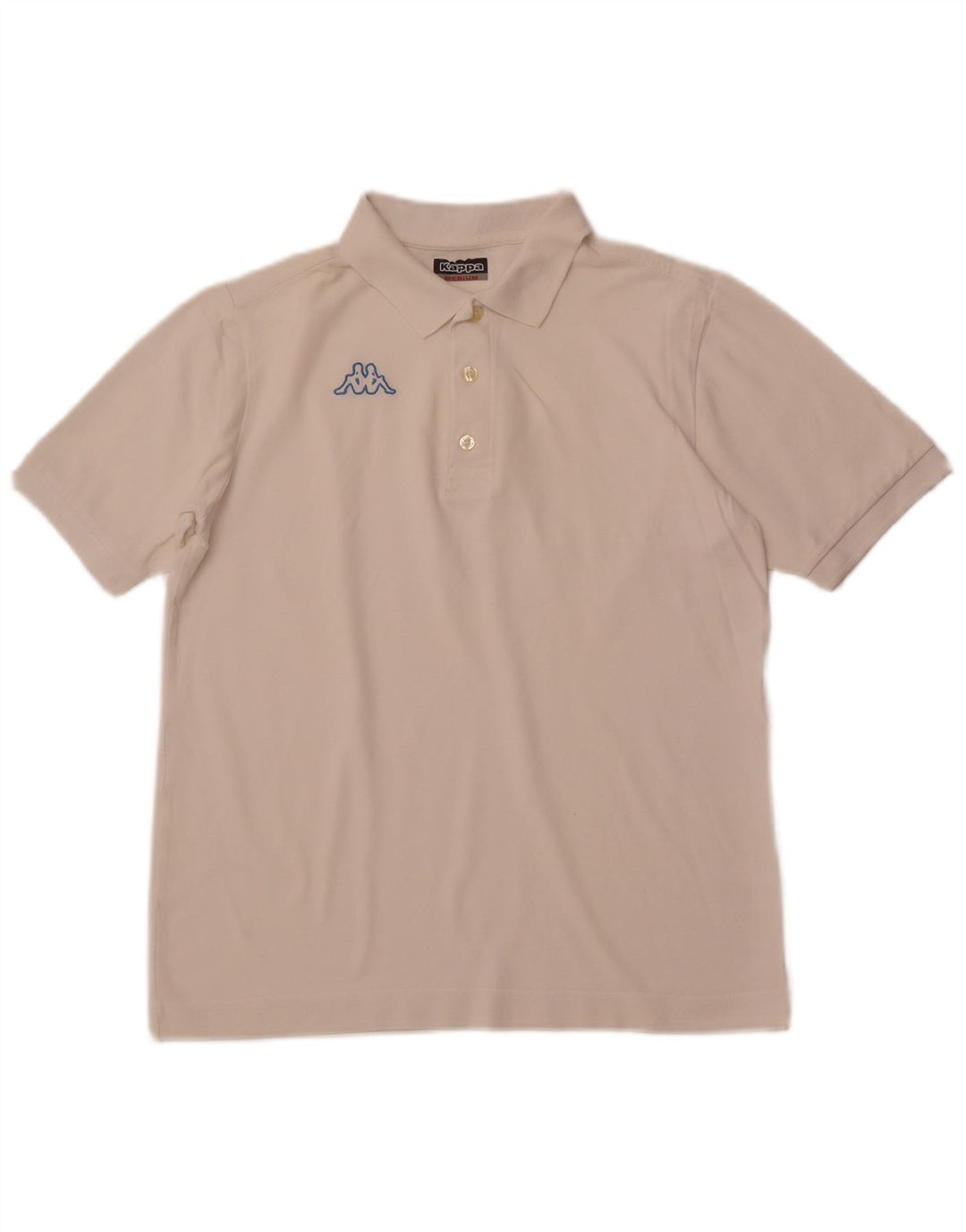 KAPPA Polo Homme Blanc Moyen