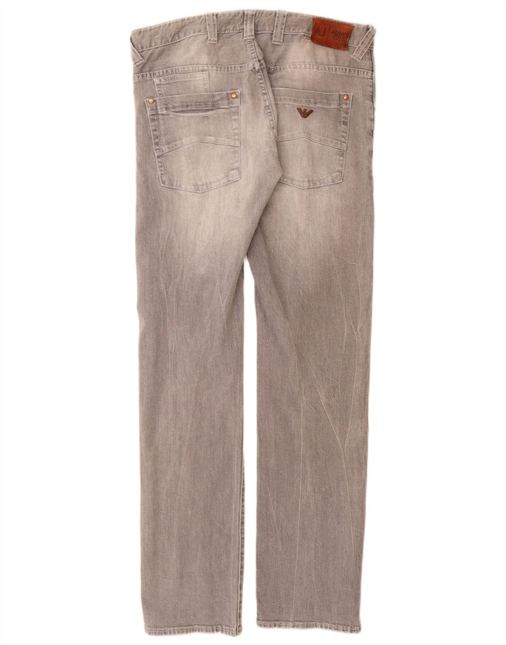 ARMANI Jean Slim Homme W32 L33 Gris Coton