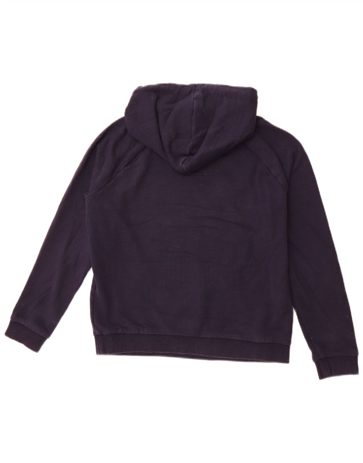 JOULES Pull à capuche surdimensionné pour femme UK 8 Small Bleu marine en coton
