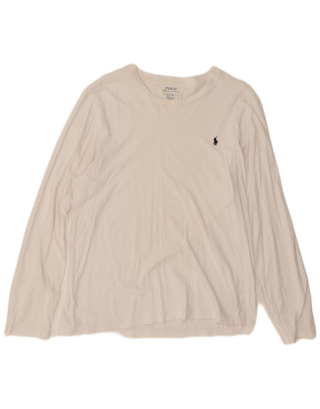 Ralph Lauren Haut à manches longues pour homme en coton blanc moyen