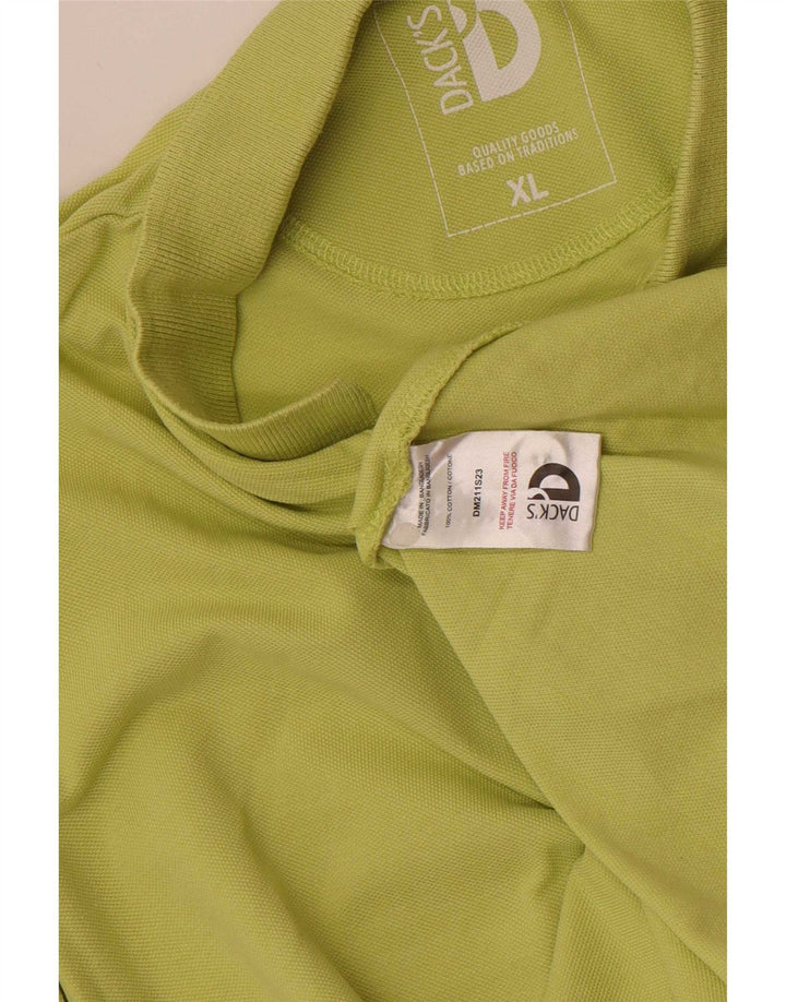 Dack's Polo Homme XL Vert Coton