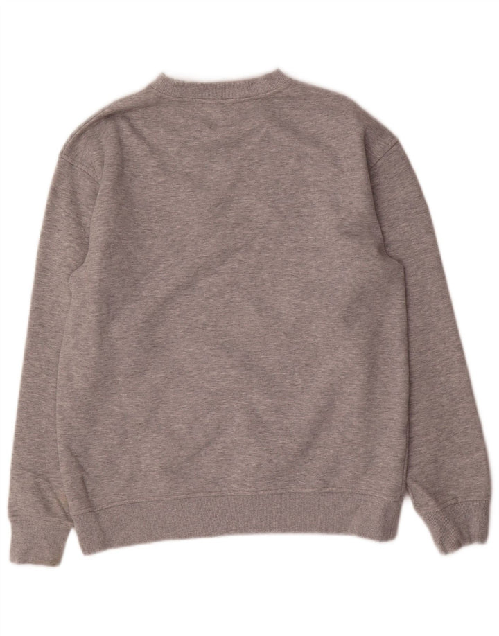 TOMMY HILFIGER Sweatshirt Jumper XS Gris Moucheté Coton Homme