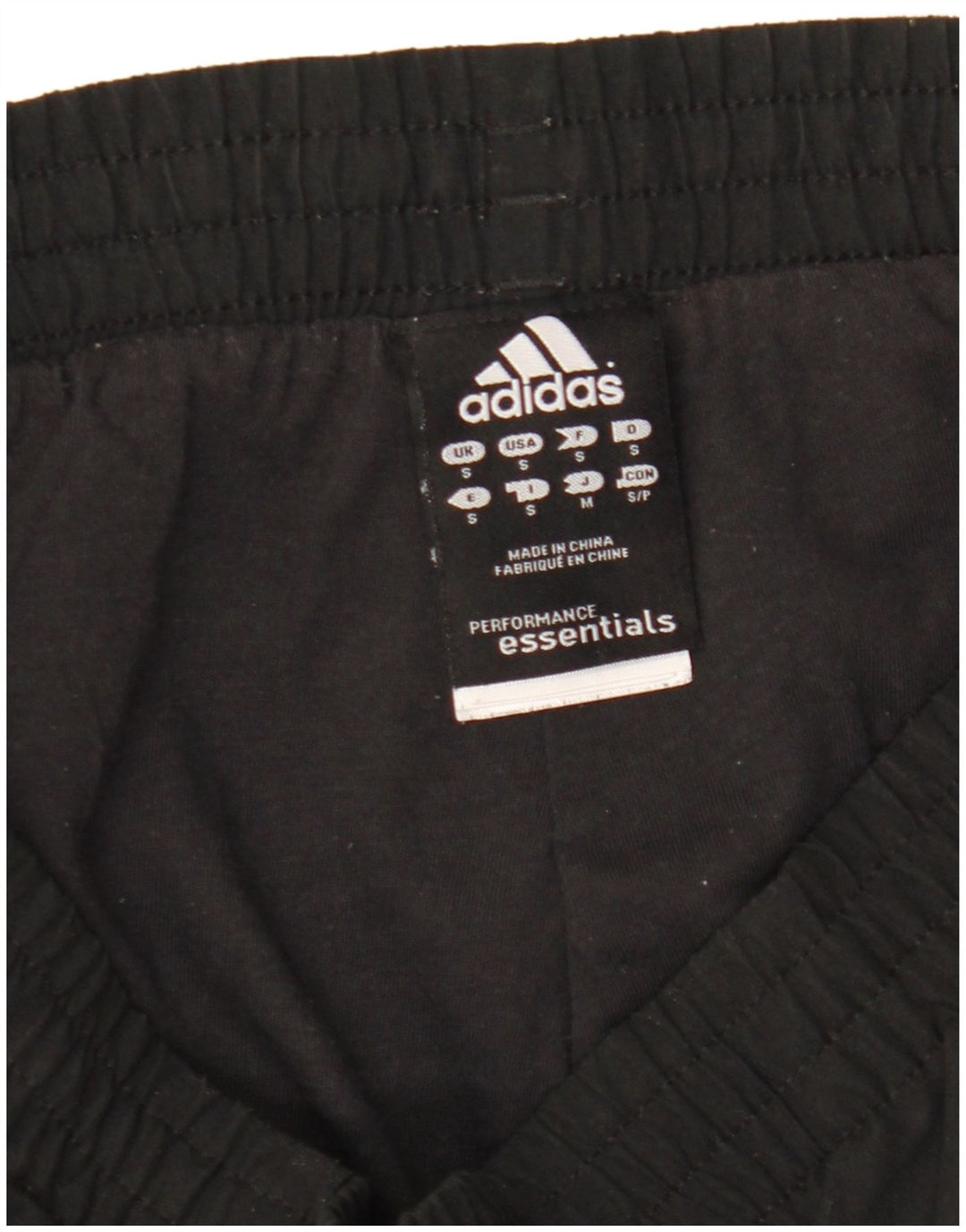 Adidas Pantalon de survêtement pour homme Pantalon de jogging Petit Noir Polyester