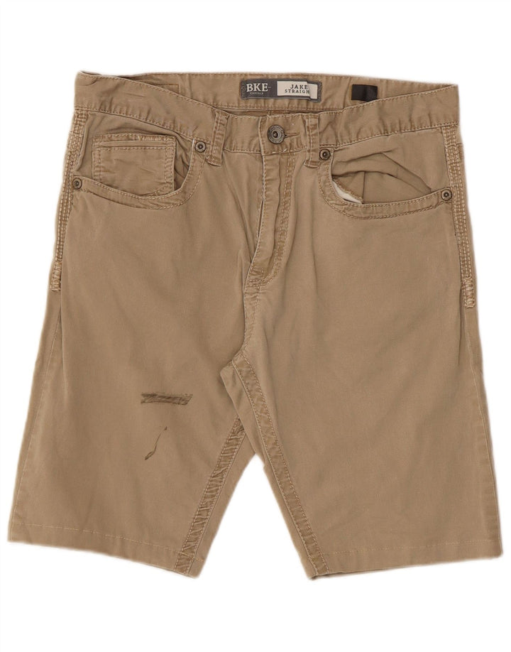 BKE Short décontracté Jake pour homme W32 en coton beige moyen