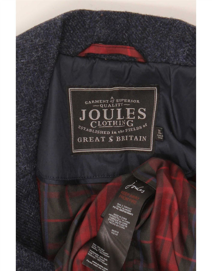 Joules Manteau Homme UK 42 XL Bleu Marine Laine