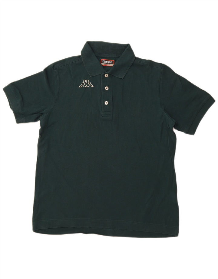 KAPPA Polo Graphique Homme Petit Vert Coton