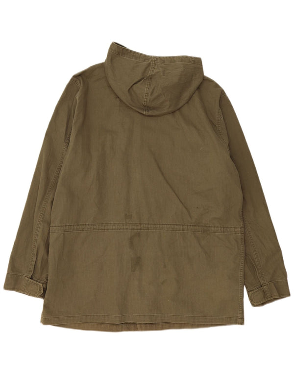 Levi's Veste utilitaire à capuche pour homme UK 42 XL Kaki Coton