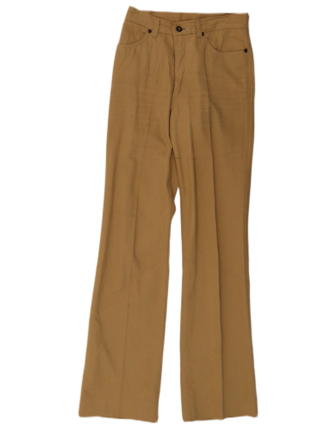 Pantalon décontracté bootcut femme vintage W27 L32 Marron
