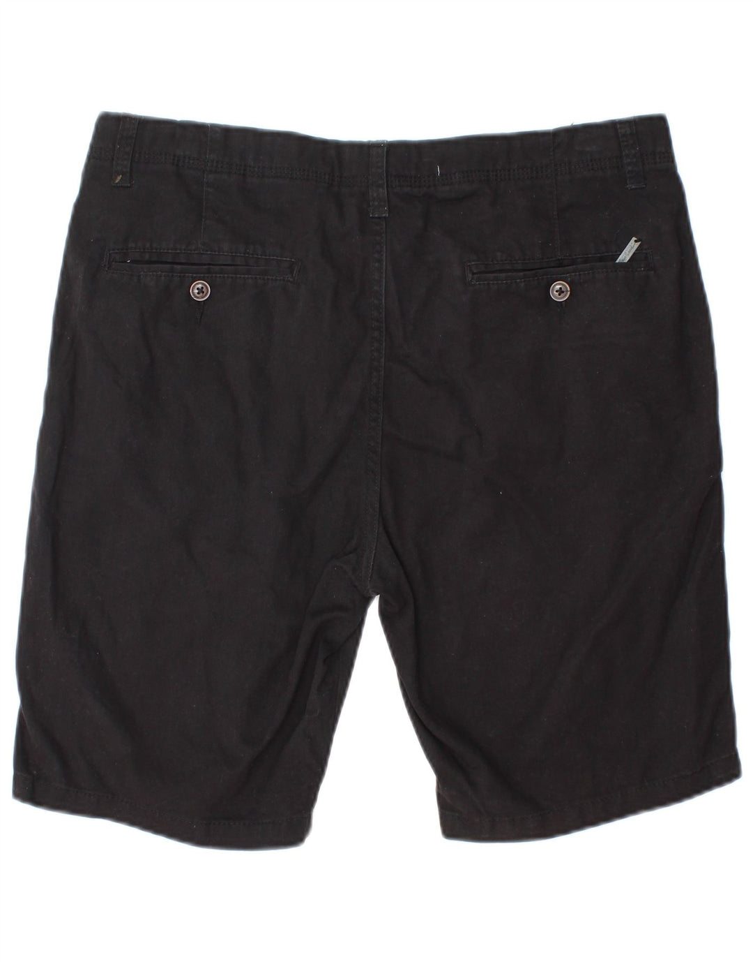Pierre Cardin Short Chino Coupe Regular Homme Moyen W32 Coton Noir
