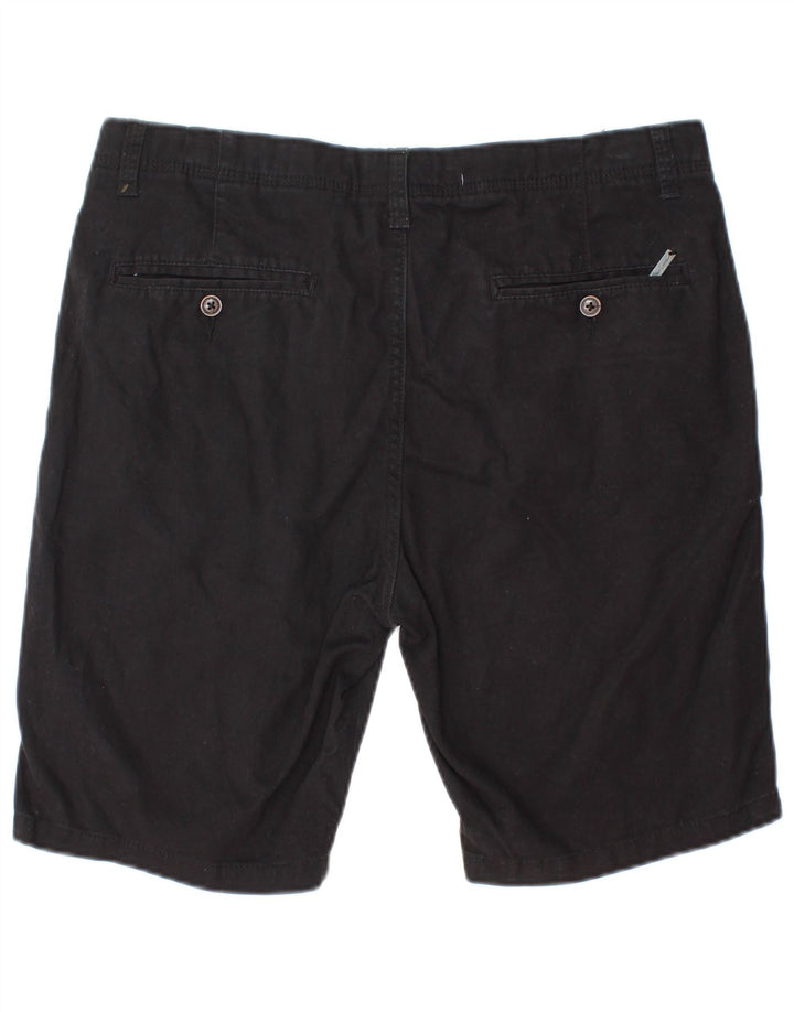 Pierre Cardin Short Chino Coupe Regular Homme Moyen W32 Coton Noir