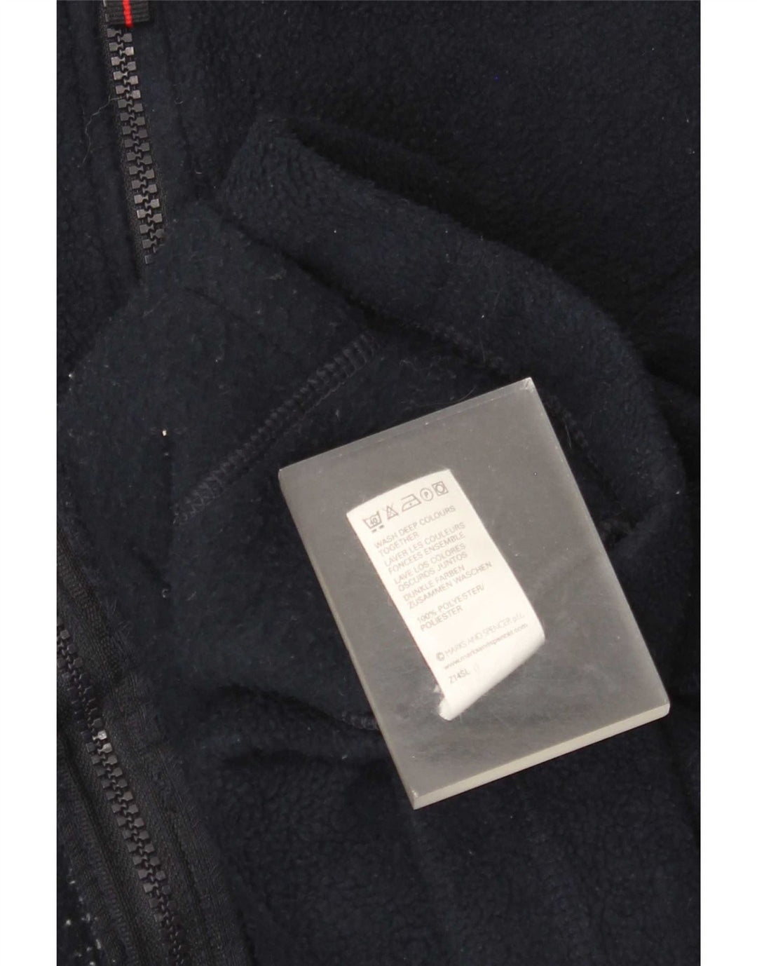 Marks & Spencer Gilet polaire pour homme UK 42 XL Bleu marine Polyester