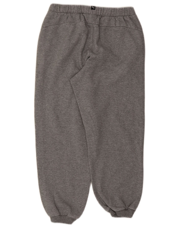 Puma Pantalon de Survêtement Graphique Garçon 15-16 ans Gris Moucheté
