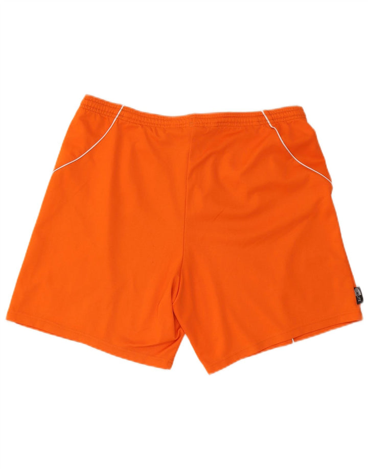 Adidas Short de sport Climalite pour homme - Grand orange