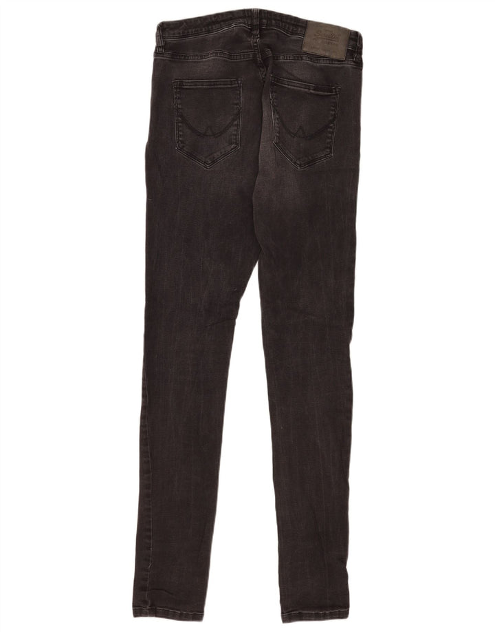 Superdry Jean Skinny W32 L34 Femme Gris Coton