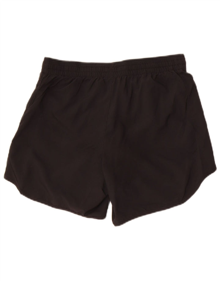 Nike Short de sport Dri Fit pour femme UK 10 Petit Noir Polyester