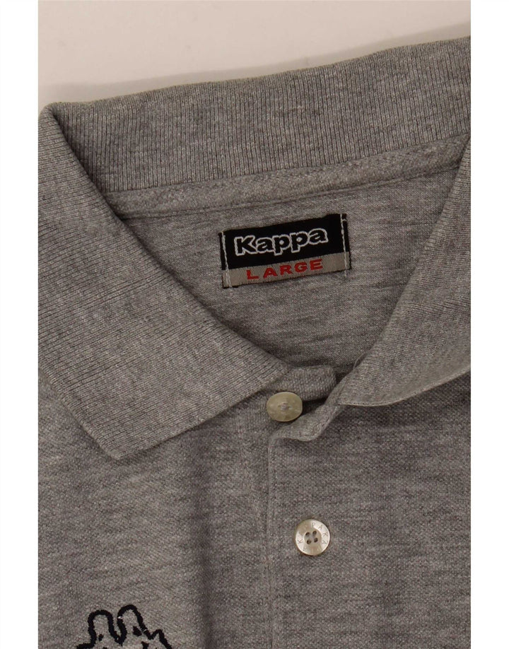 Kappa Polo Homme Grand Gris