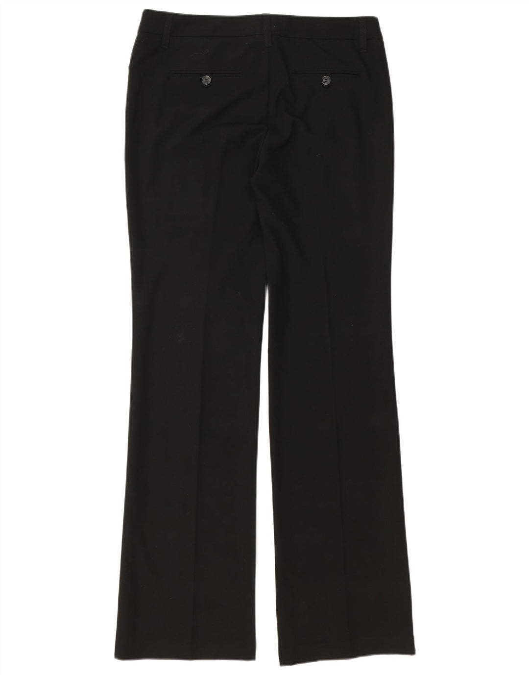 ESPRIT Womens Straight Suit Trousers UK 14 Large W34 L35 Black Polyester
