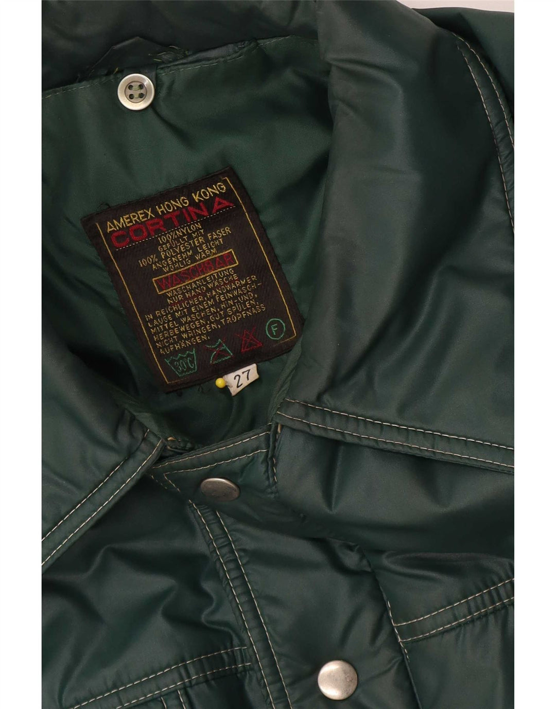 Veste utilitaire pour hommes UK 40 Large Green Nylon