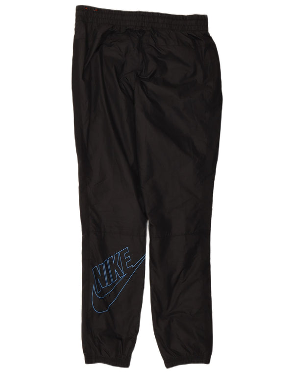 Nike Pantalon de survêtement graphique pour femme UK 14 Noir moyen