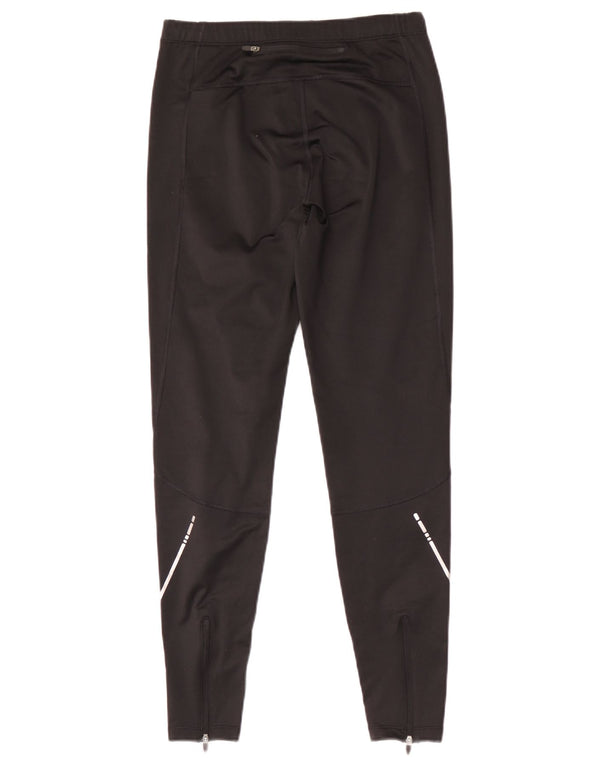 Asics Pantalon de Survêtement Garçon 13-14 ans Noir Moyen Polyester
