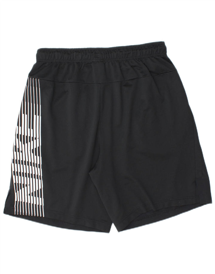 NIKE Short de sport Dri Fit Graphic pour hommes, grand, noir, polyester