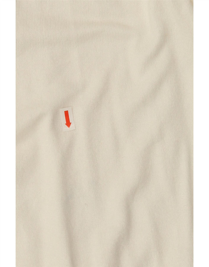 MARKS & SPENCER Womens Cardigan Sweater UK 16 Large White Viscose Vintage Marks & Spencer and Second-Hand Marks & Spencer from Messina Hembry 