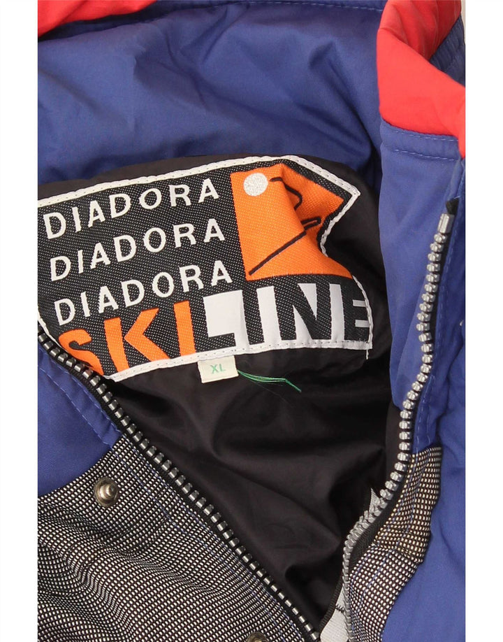 Diadora Combinaison de Ski Graphique Homme XL Bleu Colorblock