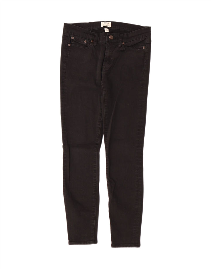 J. CREW Womens Toothpick Cropped Jeans W28 L26 Black Cotton Vintage J. Crew and Second-Hand J. Crew from Messina Hembry 