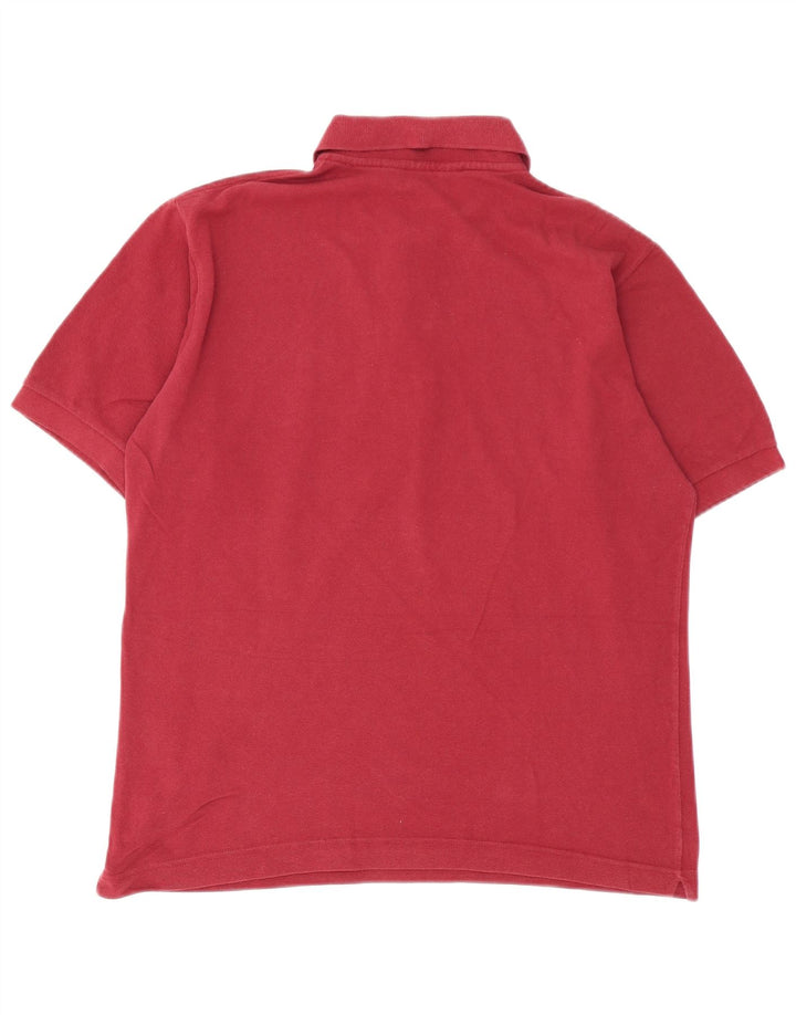Kappa Polo Homme Petit Bordeaux Coton