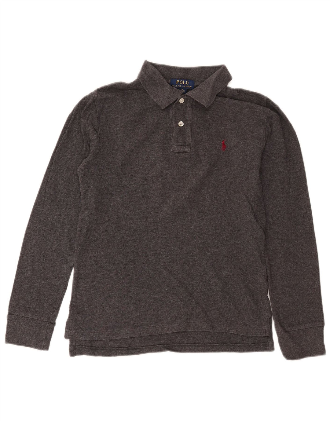 Polo Ralph Lauren Polo à manches longues pour garçon 10-11 ans Gris moyen