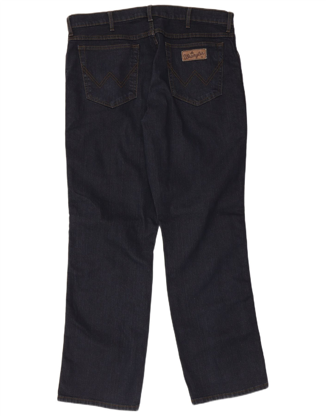 WRANGLER Jean droit homme W38 L32 bleu marine coton