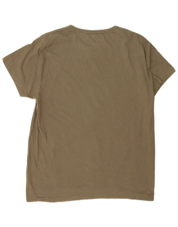 French Connection T-Shirt Homme Top XL Kaki Coton