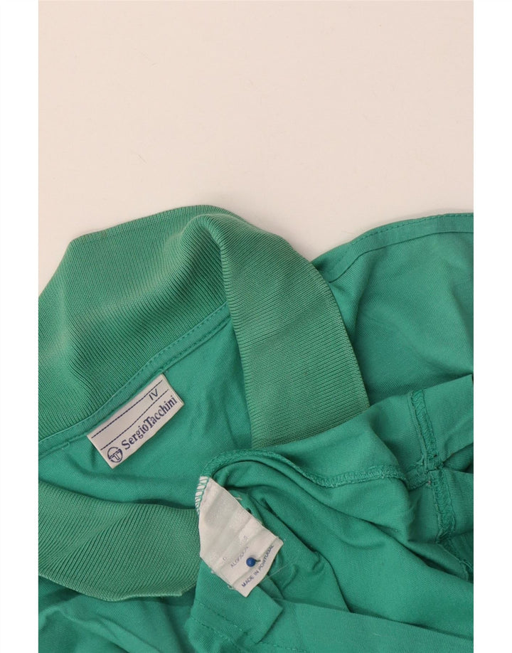 Sergio Tacchini Polo Homme Vert Moyen Coton