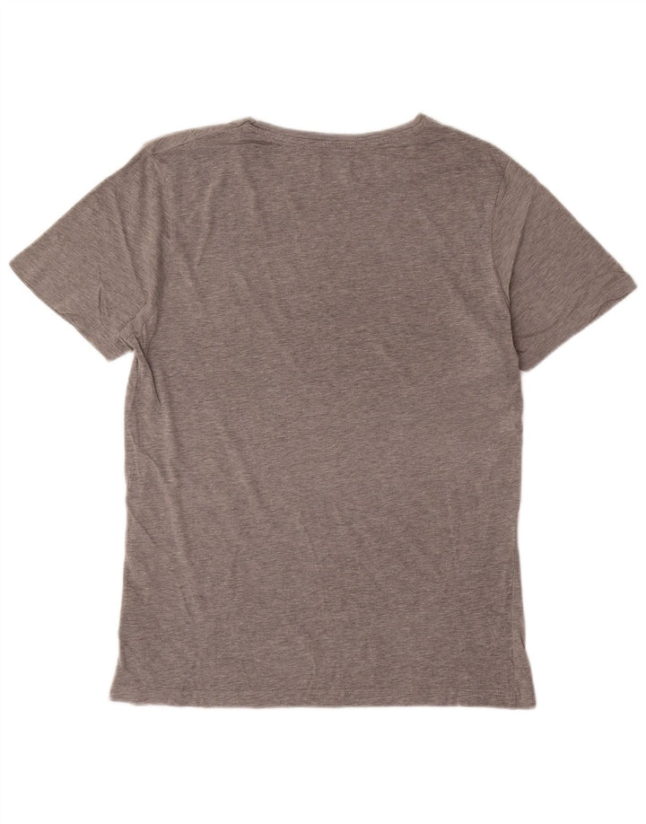 Jack & Jones T-Shirt Graphique Homme Gris Moyen Coton