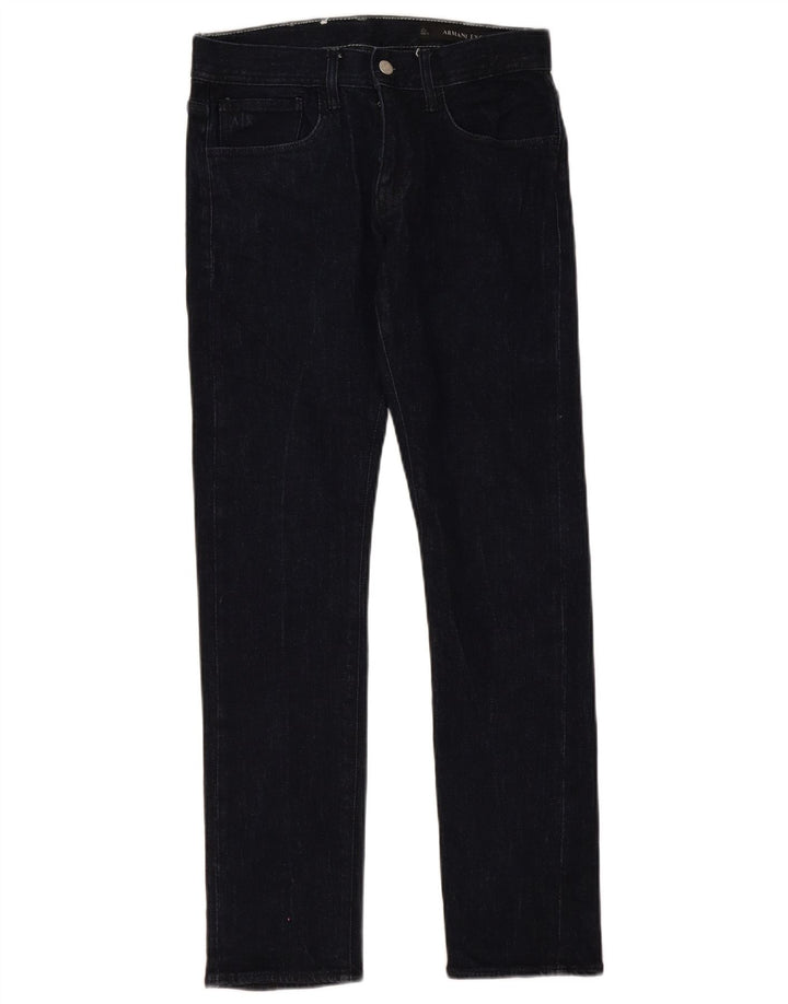 Armani Exchange Jean Slim Femme W30 L30 Bleu Marine