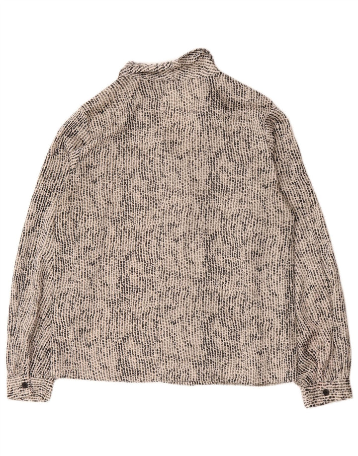 Topshop Chemisier surdimensionné pour femme UK 6 XS Multicolore à pois