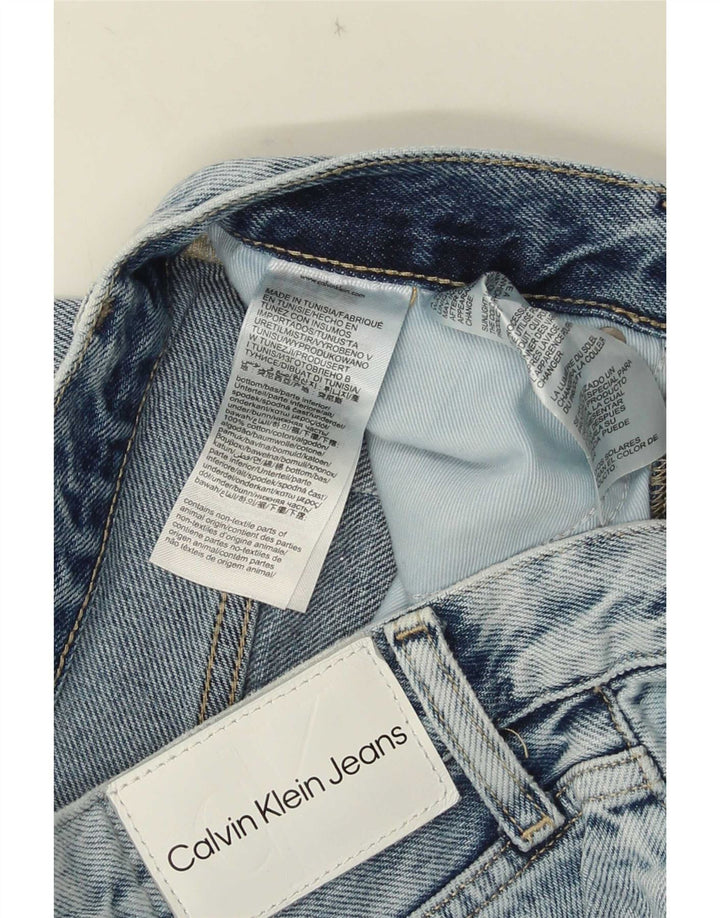 Calvin Klein Jean Bootcut Homme W30 L33 Bleu Coton