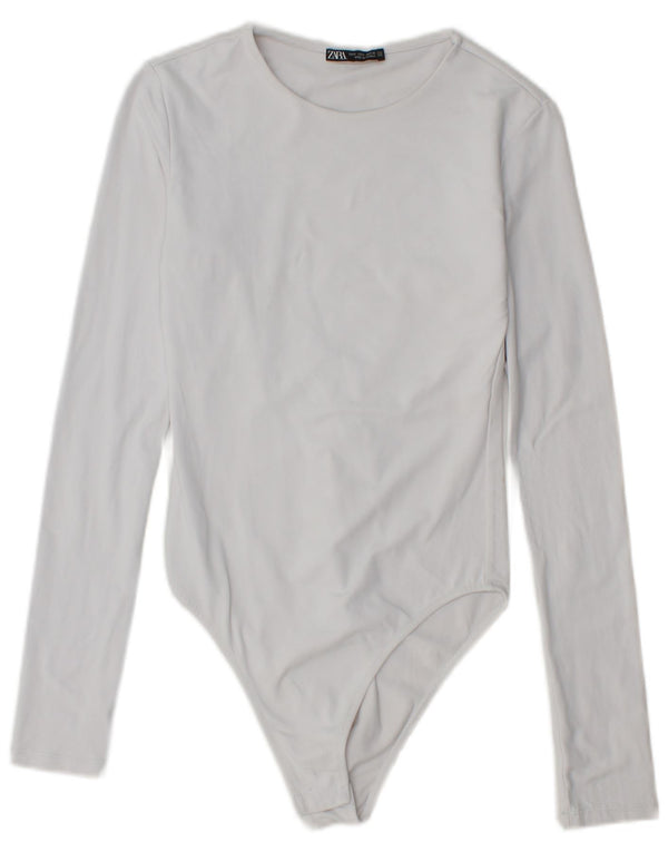 Zara Body Femme UK 8 Petit Blanc