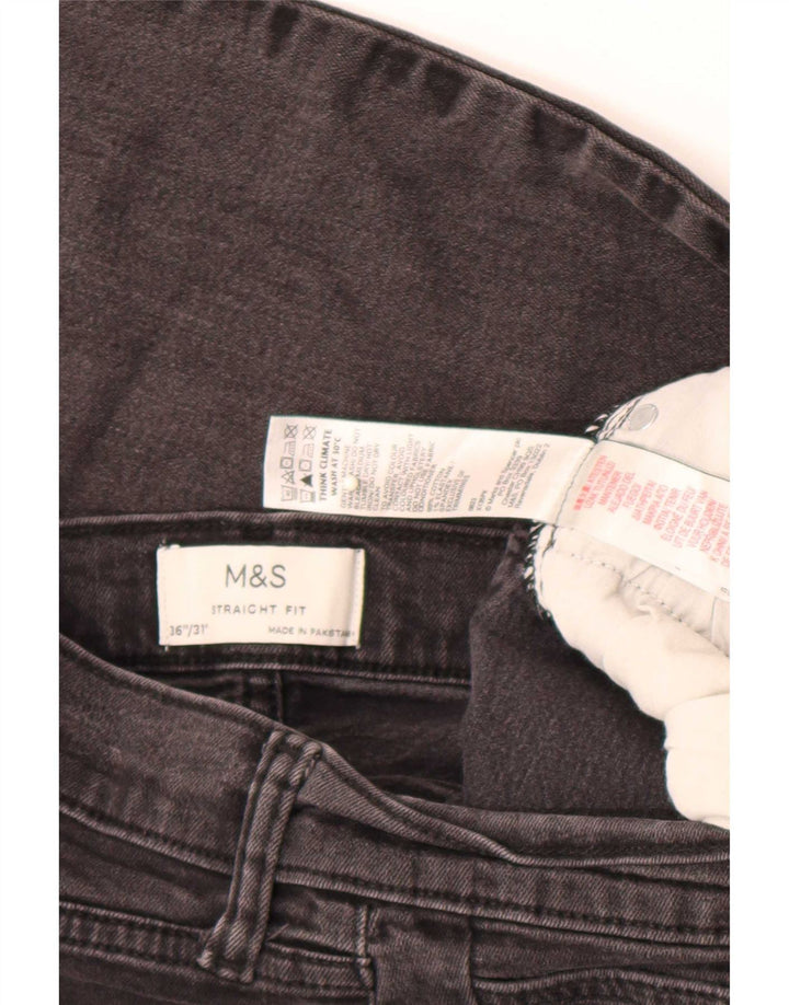 Marks & Spencer Jean droit homme W36 L31 gris coton