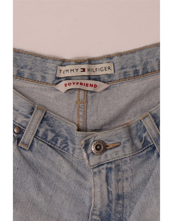 Tommy Hilfiger Short en jean vieilli W28 pour femme Bleu moyen
