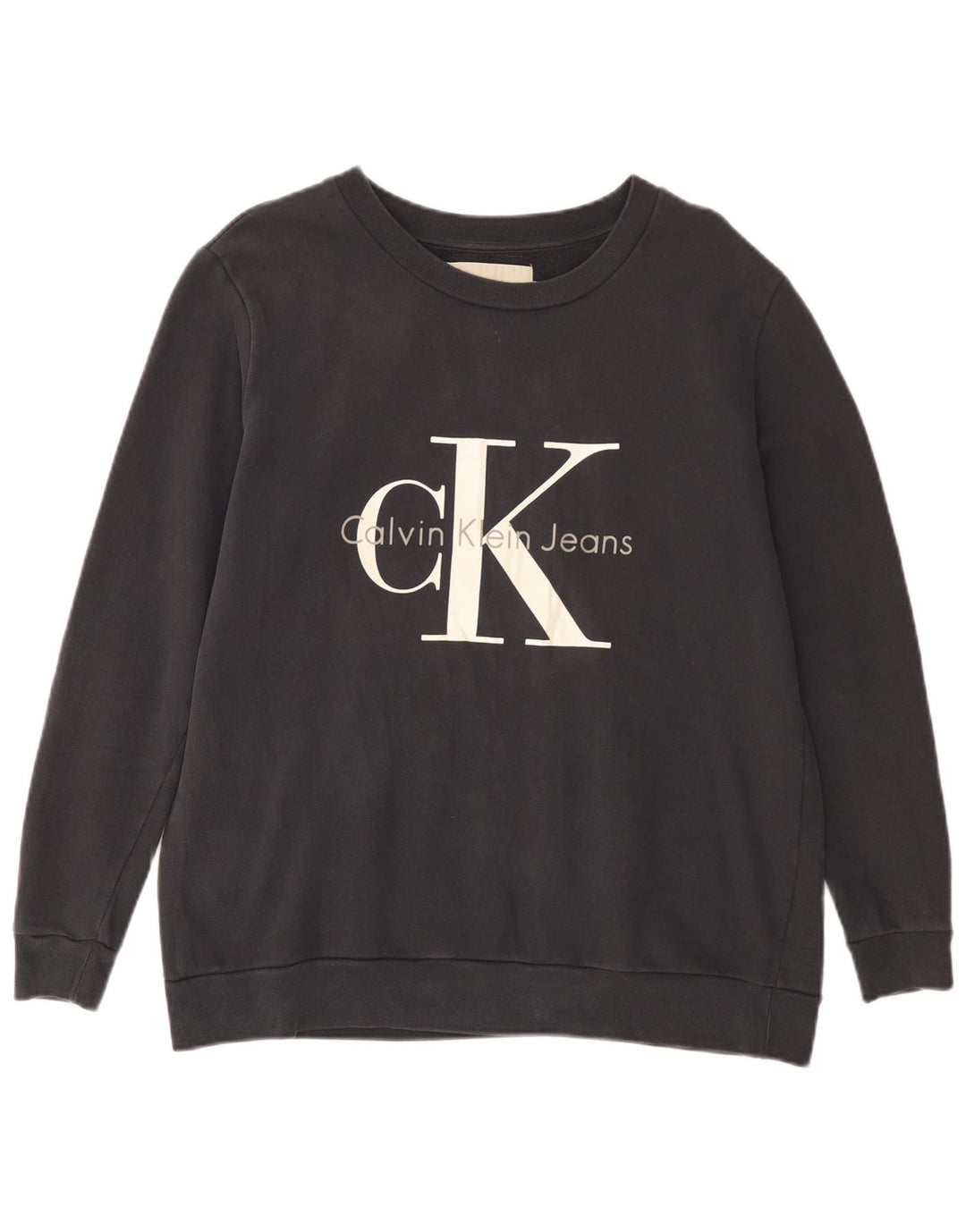 CALVIN KLEIN JEANS Sweat-shirt graphique pour homme Small Noir