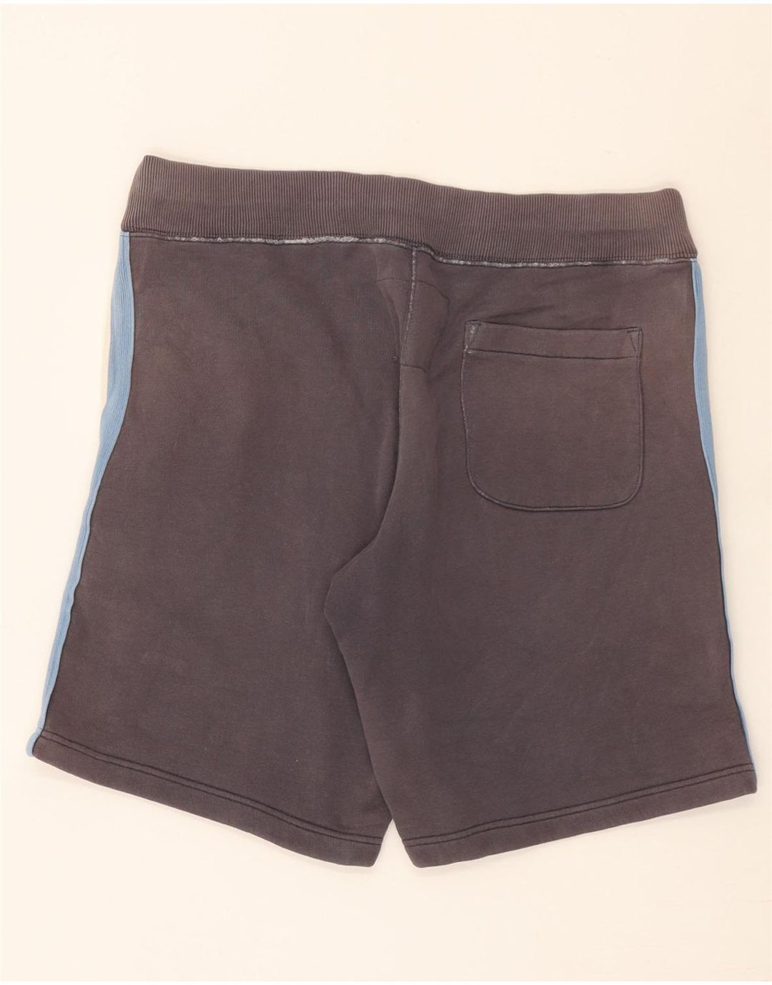 Jack Wills Short de Sport Graphique Homme Gris Moyen en Coton Colorblock