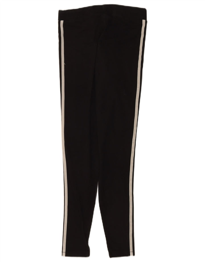 Adidas Leggings Femme UK 10 Petit Coton Noir
