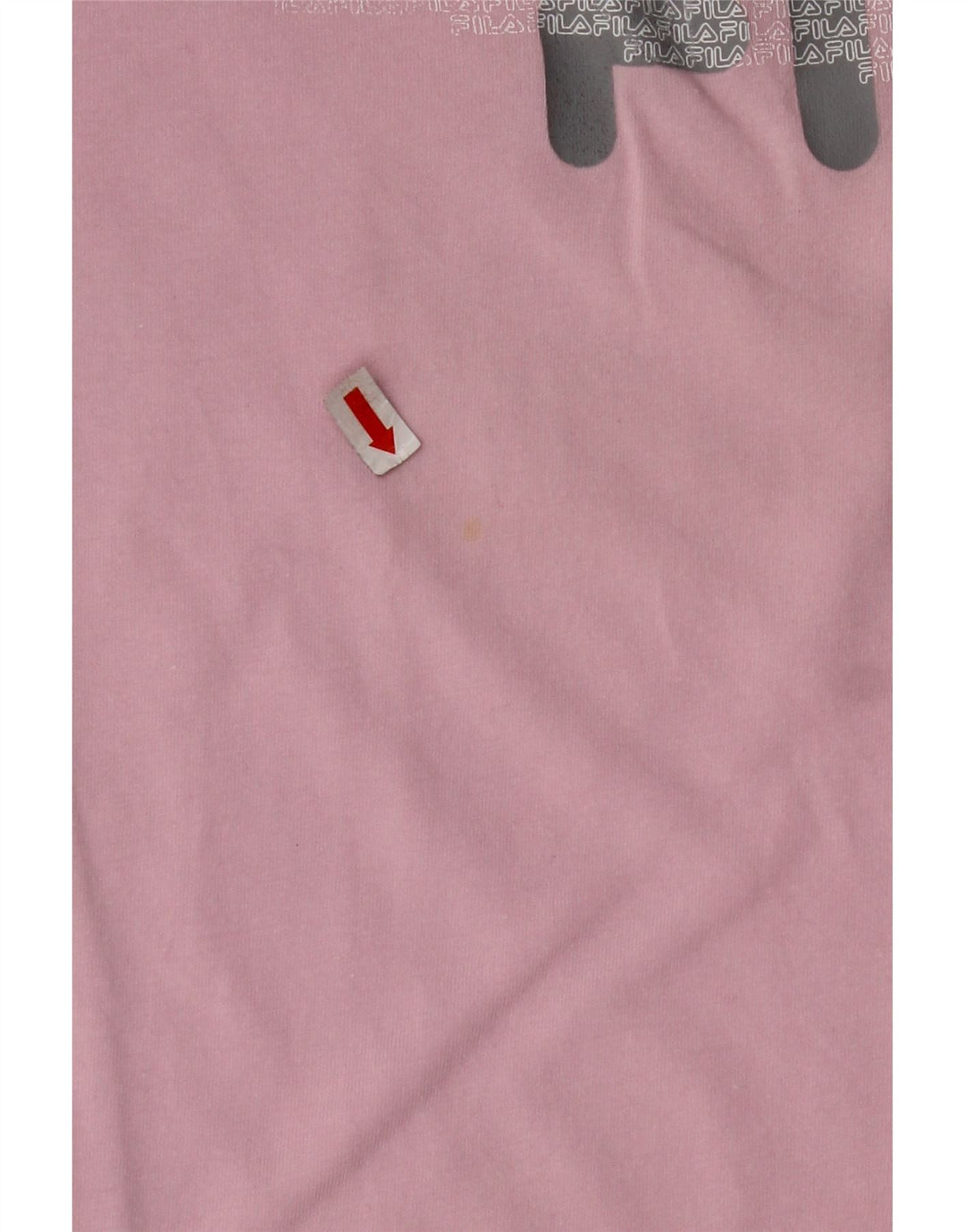 FILA T-shirt court graphique pour femme UK 10 Small Rose