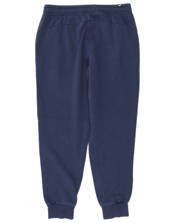 Puma Pantalon de survêtement pour homme Joggers Large W34 L28 Bleu marine Coton