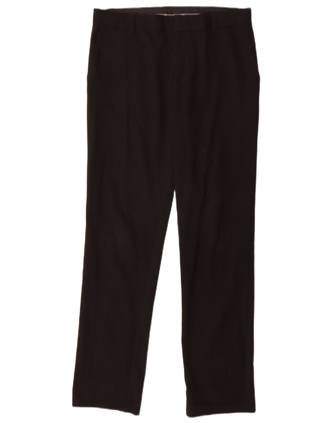 Marks & Spencer Pantalon de Costume Slim Garçon 14-15 Ans W30 L30 Noir Polyester