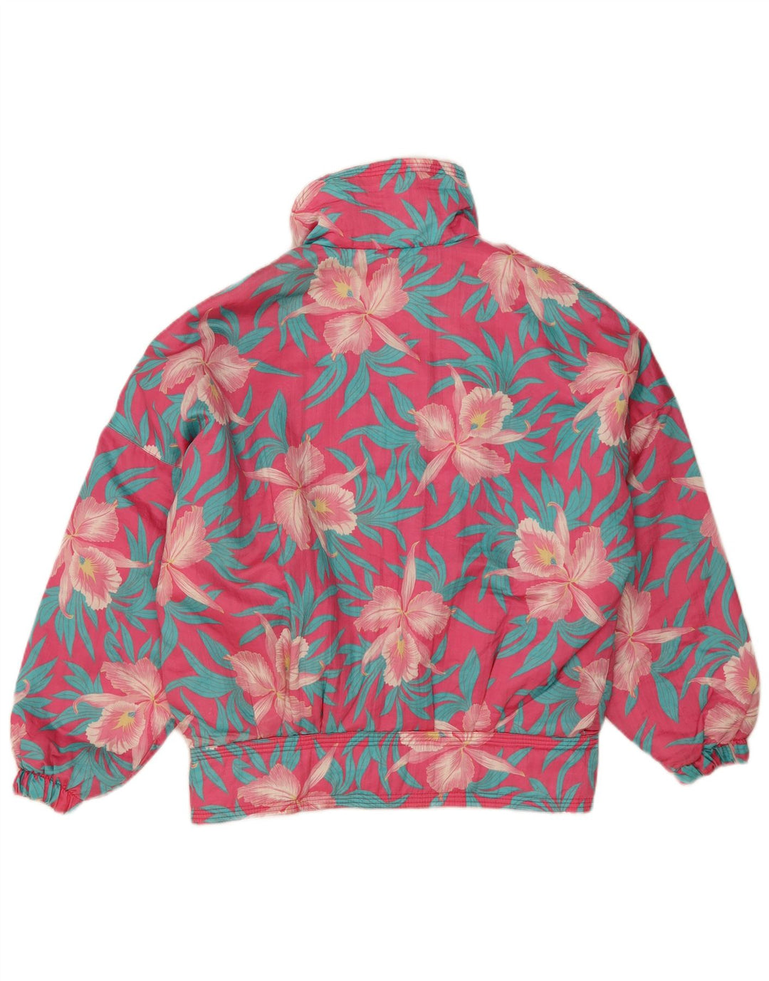 Peralp Veste de ski coupe-vent surdimensionnée pour femme IT 38 XS Rose Floral Polyester