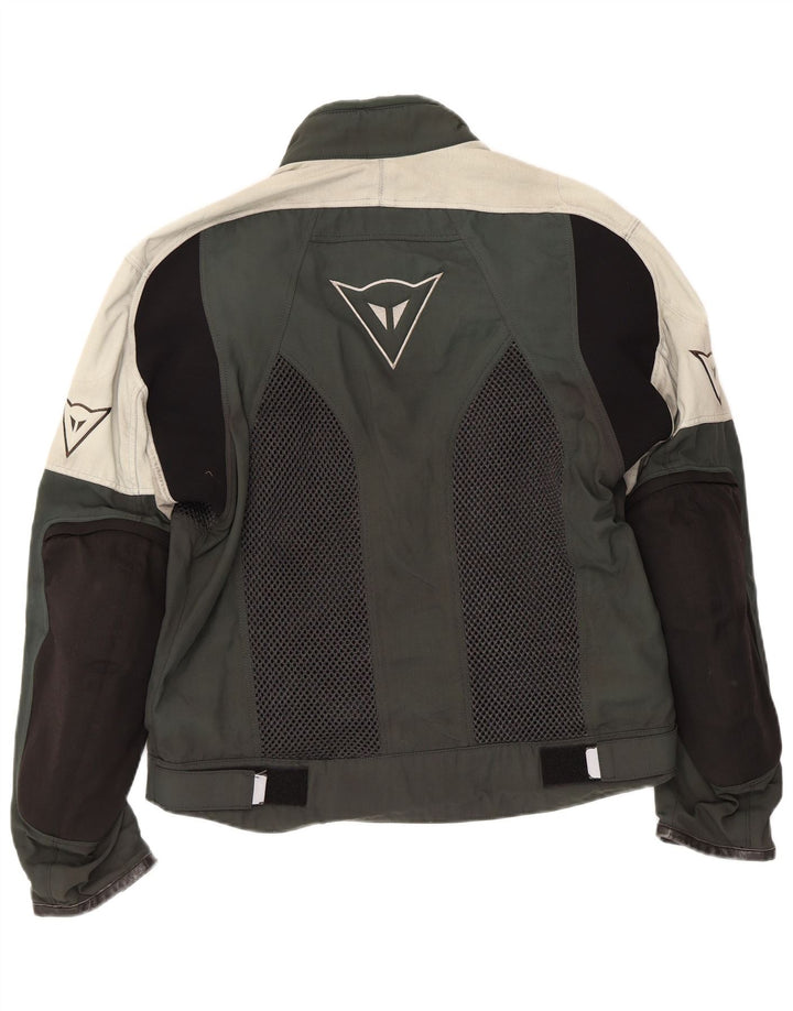 Dainese Graphic Racer Jacket Femme EU 52 Nylon Colorblock Gris Moyen