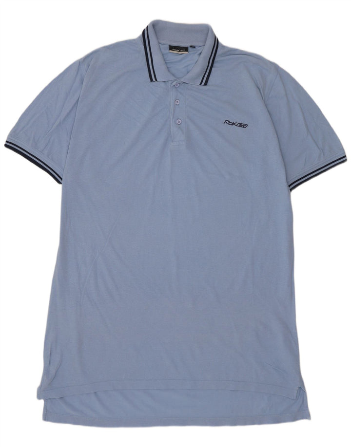 REEBOK Polo Homme Grand Bleu Coton