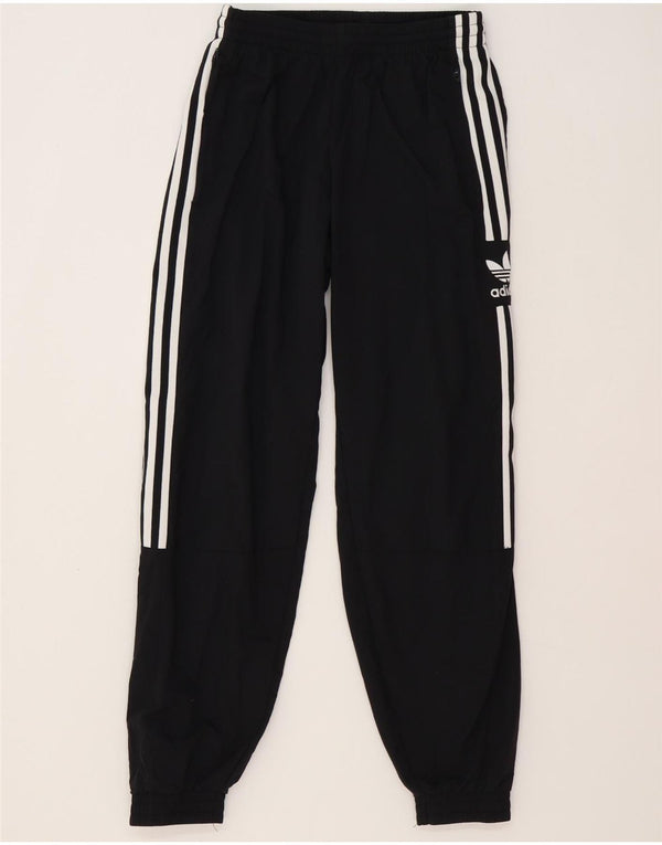 Adidas Mens Tracksuit Trousers Joggers Small  Black Polyester
